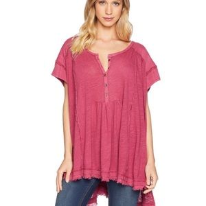 Free People Aster High-Low Top